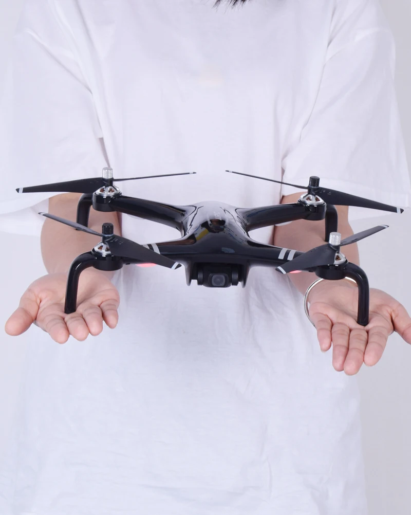 JJRC X7P умный Радиоуправляемый Дрон Квадрокоптер Радиоуправляемый gps Дрон 5G wifi 1 км FPV 4K камера позиционирования двухосевой карданный полёт 25 минут черный/белый