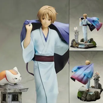 

25cm Naruto Series Anime Figure Collection Natsume Takajima Friend Cat Teacher Dressing Cloak Action Figure Children Toys gift