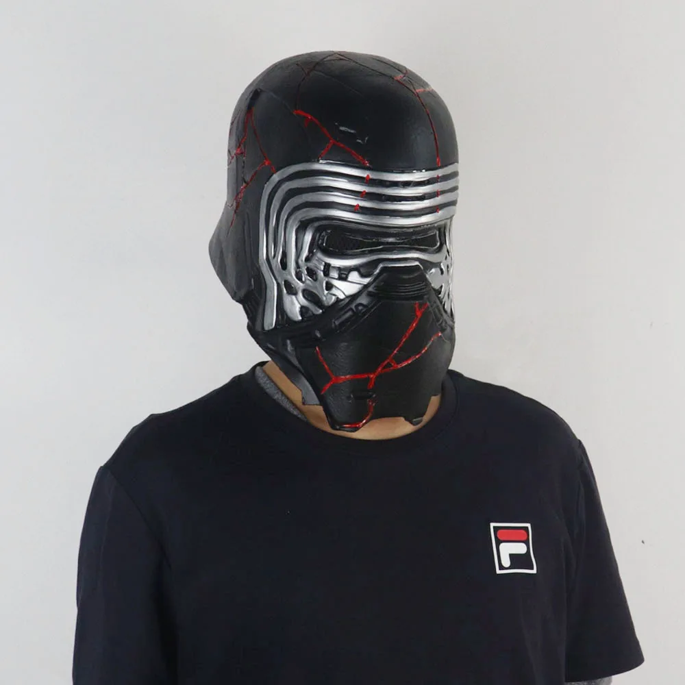 Звездные войны Kylo Ren Ben маска Solo Косплей шлемы латексные маски реквизит Хэллоуин