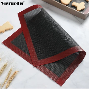 

Perforated Silicone Baking Mat Non-Stick Oven Sheet Liner Tool For Cookie /Bread/ Macaroon/Biscuit Kitchen Bakeware Accessories