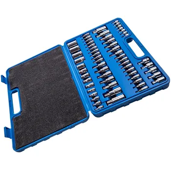 

Master Torx Socket Tamper Proof Security Bits Plus External Star Tool Set 60 pcs