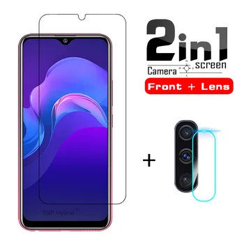 

2in1 HD Camera Lens Protective glass & Screen Protector For Vivo Y12 Y17 Protective Glass For vivo y12 y17 y 12 17 Tempered Glas