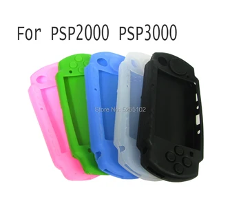 

30pcs Silicone Soft Protective Cover Shell for Sony PlayStation PSP 2000 3000 Console For PSP3000 Body Electronics Stocks