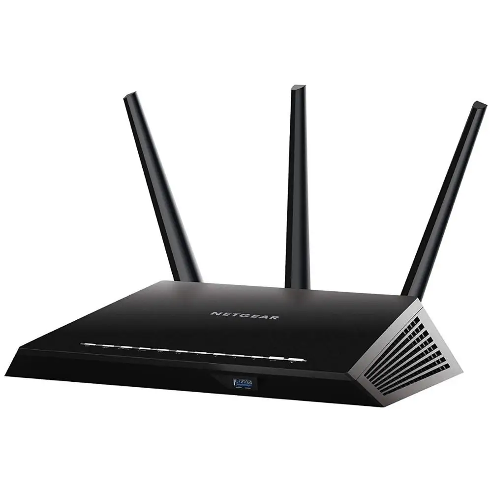 NETGEAR R7000 Nighthawk Smart WiFi Router AC1900 Wireless Speed 1900Mbps 4 x 1G Ethernet 1