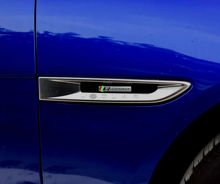 Логотип Автомобиля JAGUAR модифицированный XF Xe XJL F-PACE F-TYPE Fender RS автомобильные Логотипы спортивные после Tag