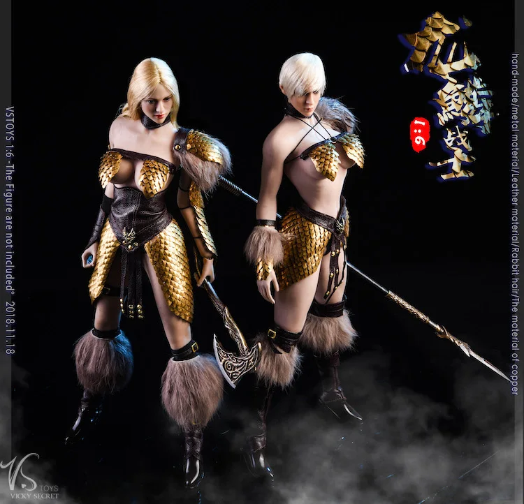 VSTOYS 18XG32 1/6 чешуя дракона Женский воин медный доспех кожаный набор для 12 дюймов Phicen Tbleague Jiaoudoll Фигурка DIY