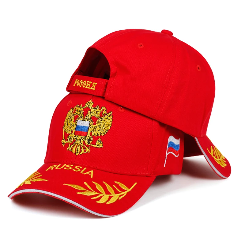 Новая модная бейсбольная Кепка с вышивкой в России, модная бейсболка для мужчин и женщин, повседневные кепки, регулируемые хлопковые спортивные шапки на