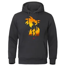 Dragon Ball мужские толстовки флисовые теплые толстовки с Гоку осень Saiyan Harajuku брендовая одежда мужская Толстовка японский аниме спортивный костюм