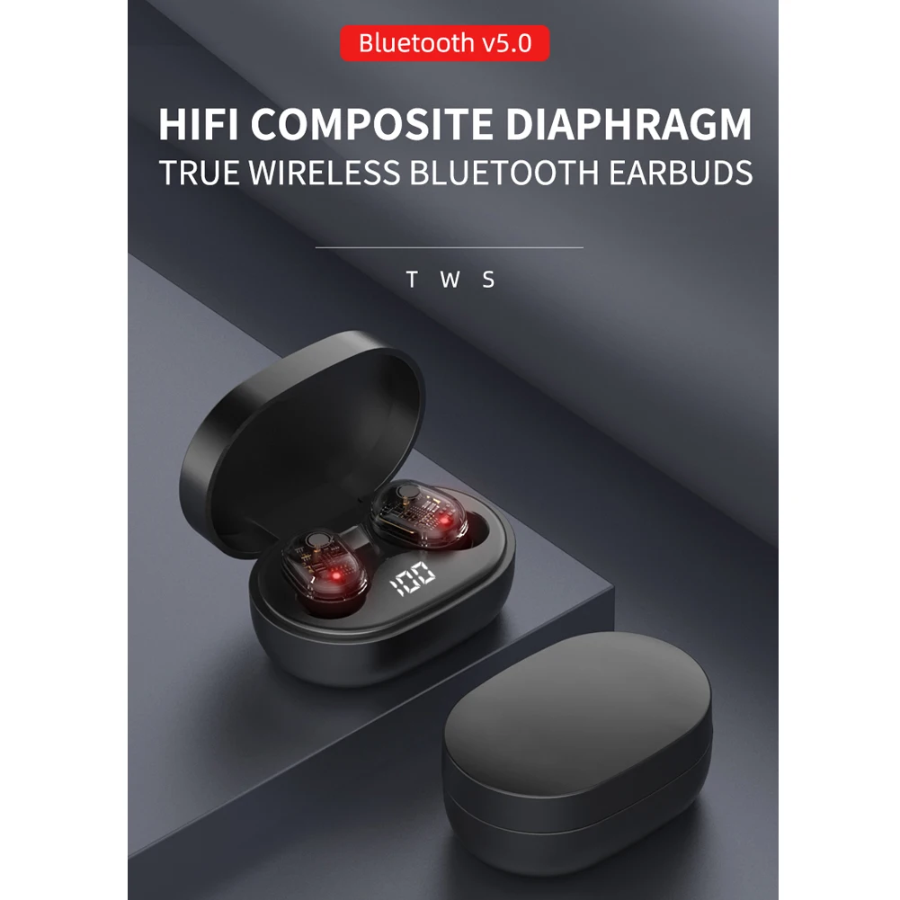 С микрофоном беспроводные шумоподавления HIFI Bluetooth спортивные наушники музыка Смарт сенсорное управление бег эргономичный водонепроницаемый