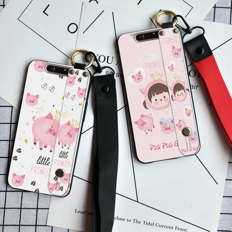 

Neck Wrist Strap Case For Samsung Galaxy A20 A30 A40 A50 Back Cover For Samsung Galaxy A60 A70 A80 TPU Holder Case with Lanyard