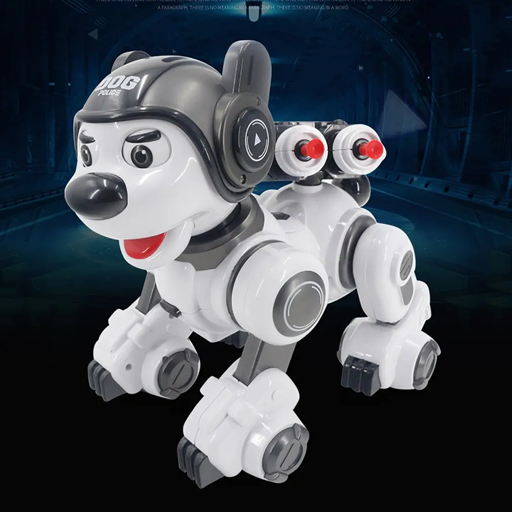 

Infrared remote control children's toys intelligent early education programmable robot mechanical pet dog