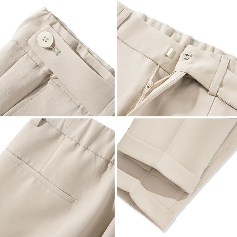 Zogaa 2019 New Fashion Spring Autumn Korean Style Trousers Men's Slim Straight Pants Korean Version Cotton Casual Suit Pants