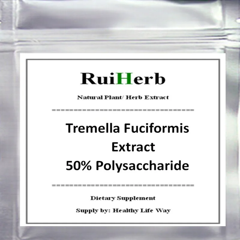 

Mushroom Extract Tremella Fuciformis Extract 50% Polysaccharide Powder free shipping