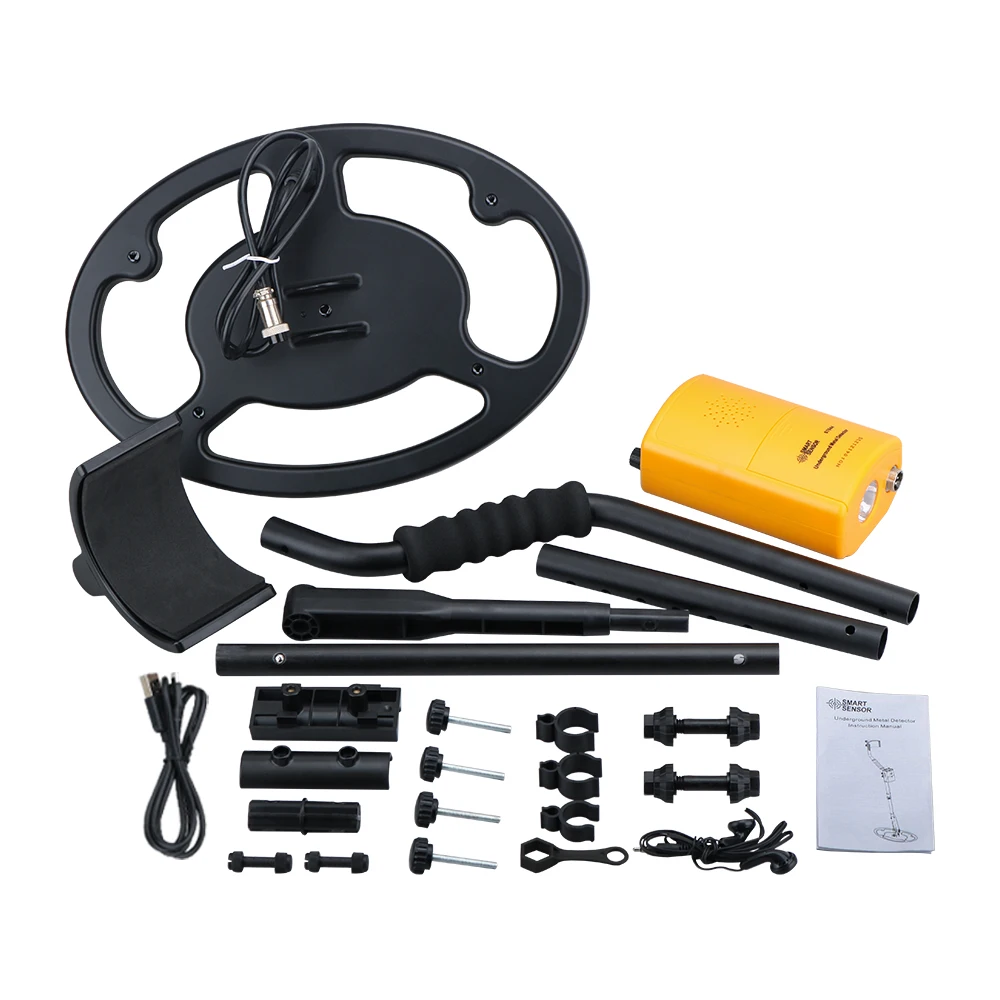Professional Metal Detector Underground Search Depth 1 8M Scanner Finder Gold Silver Digger Treasure Metal Seeking
