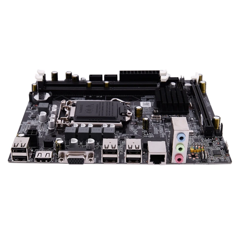 H55 LGA 1156 материнская плата Гнездо мини ATX Настольный образ USB2.0 SATA2.0 двухканальный
