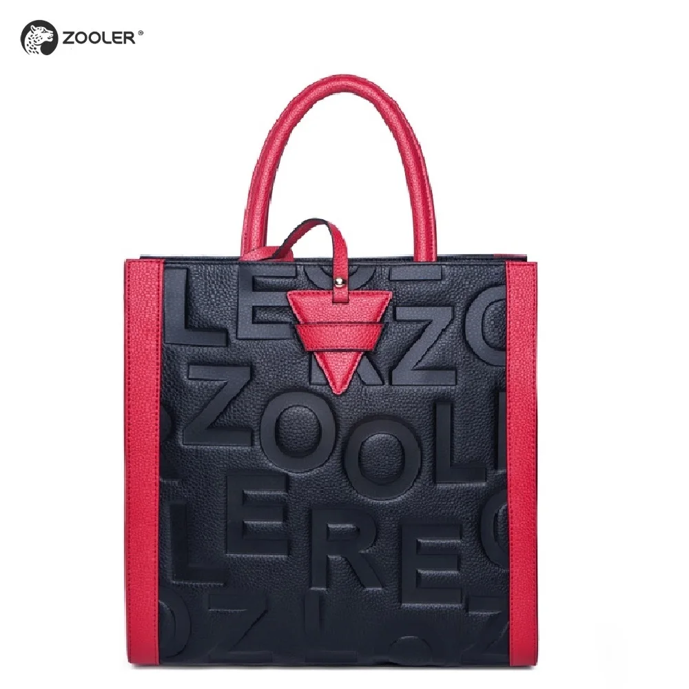 

ZOOLER Brand Fashion genuine leather bags women luxury handbags woman tote bags designer ladies hand bags travel purses#YC201
