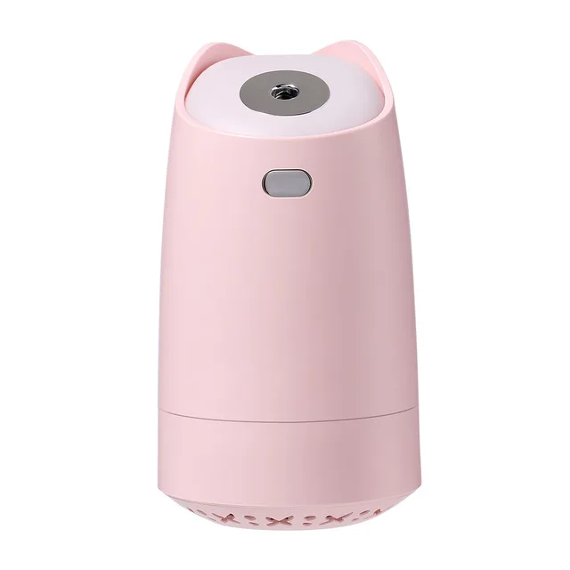 

280ML Ultrasonic Air Humidifier Aromatherapy Essential Oil Diffuser Mini USB Charger Car Mist Maker for Home Office
