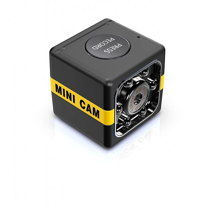 FX01 Full HD 1080p маленькая секретная мини-видеокамера, микро камера, мини-камера ночного видения с датчиком движения, миниатюрный корпус DV - Цвет: Черный