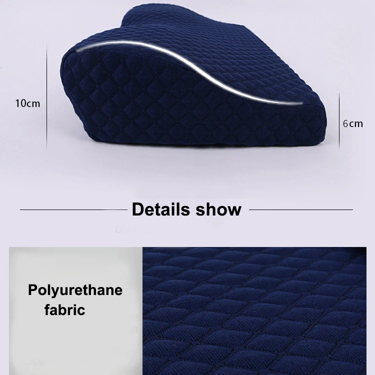 PurenLatex подушка для наращивания ресниц гель пены памяти Медленный отскок давление подушки ортопедические постельные принадлежности шеи шейки подушки
