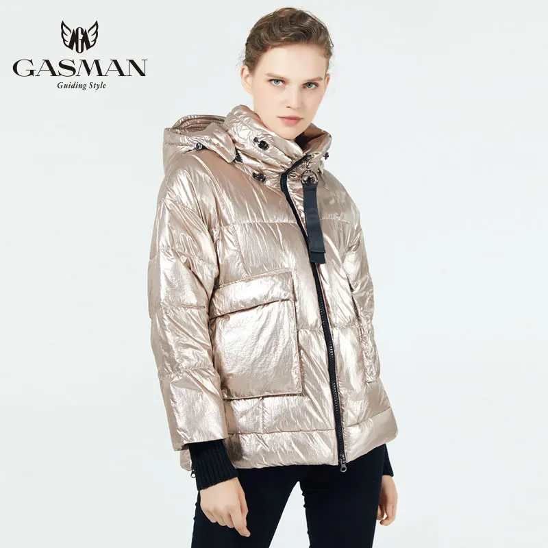 Beste Gasman 2019 Nieuwe Winter Collectie Vrouwen Dikke Jas Mode Vrouwen Warme Jas Down Korte Hight Kwaliteit Vrouwelijke Winter Kleding