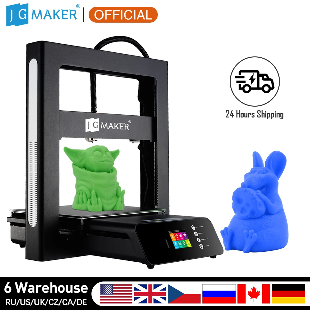 3D-принтер JGMAKER A5S экстремальная высокая точность с функцией возобновления печати
