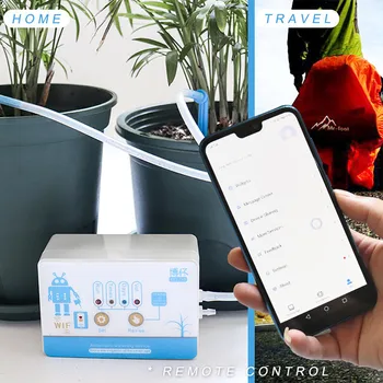 

Household Automatic Watering Device Intelligent Balcony Timing Dripper APP Remote Control Potted Drip Irrigation System H1125