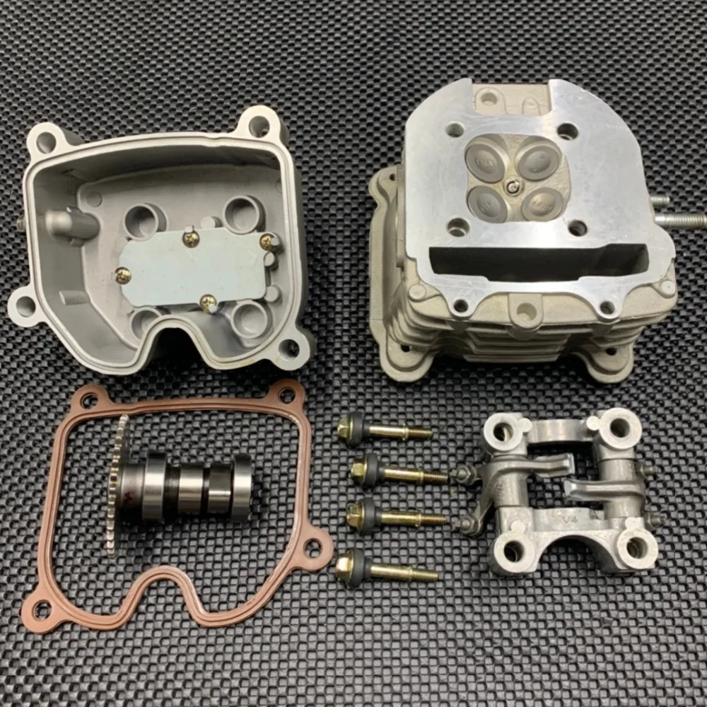 high perfomance 4 valve racing cylinder head tuning gy6 ruckus