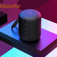Мини Портативный bluetooth динамик сабвуфер Беспроводная колонка бас звук стерео сабвуфер Fm радио Handsfree Tf карта Usb Mp3 плеер