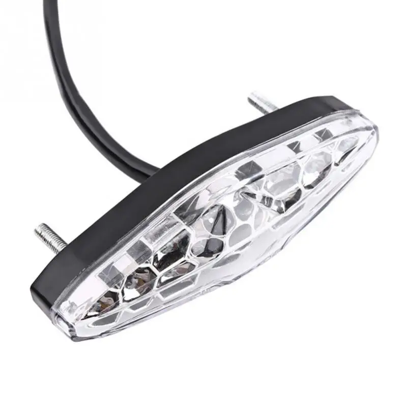 Motorcycle Rear Tail Stop Red Light Lamp for Dirt Taillight Rear Lamp Braking Light Auto Accessories Motorcycle Decorative Lamp