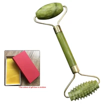 Нефритовый ролик-массажер для лица роликовый массаж против старения лица терапия против морщин и уменьшение тонкой линии инструменты для ухода за кожей лица глаз шеи