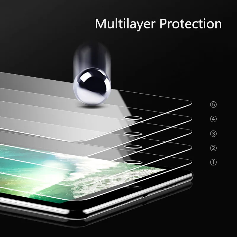 Закаленное стекло для iPad Mini 1 2 3 4 5 протектор экрана планшета для iPad Pro 11 10,5 Защита экрана для iPad 10,2 Air 1 2 Pro 9,7