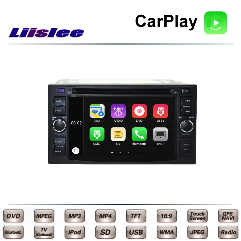 Для KIA Cerato Sephia Spectra 5 Spectra5 Автомобильный мультимедийный ТВ DVD GPS Радио Carplay