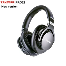 Оригинальные Takstar PRO82/pro 82 профессиональные мониторные наушники, Hi-Fi гарнитура для стерео, ПК запись к песне игры, бас регулируемый