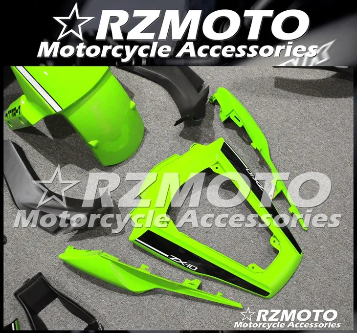 ABS мотоцикл обтекатель комплект для KAWASAKI ZX-10R 2011- год кузов литьевая форма Магазин № 2044