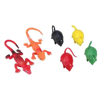 

40Pcs Plastic Props Novelty Spooky Spider Decoration Scorpion Lobster Simulated Lizard for Halloween Party