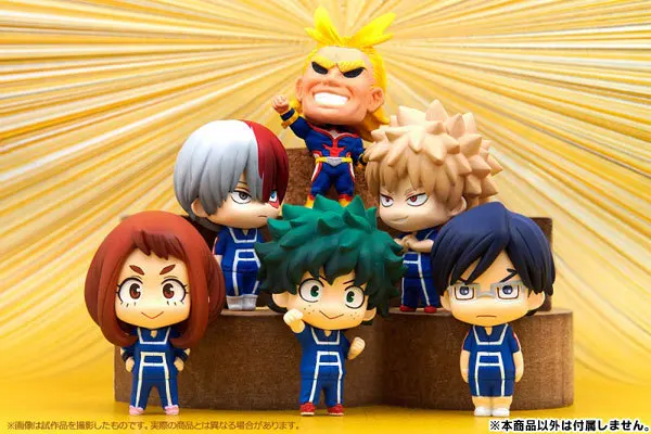 6 шт./компл. мой герой Midoriya Izuku Bakugou Katsuki бок Todoroki Рисунок Аниме Драконий жемчуг фигурку ПВХ Новая Коллекция Фигурки игрушки