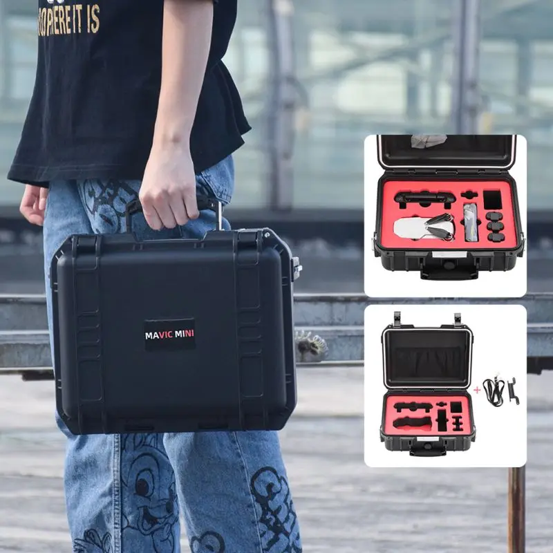 Buy Waterproof Storage Bag Protective Box Suitcase Handbag for DJI Mavic Mini Drone