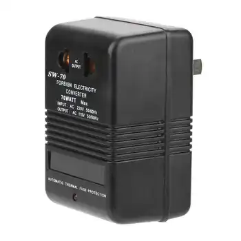 

Voltage Transformer 220V to 110V Step Down Voltage Converter Power Transformer 70W CN Plug Isolation Transformer