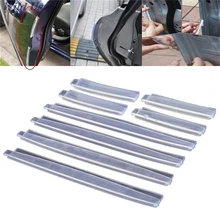 Protections universelles de bord de porte de voiture, bande de Protection contre les rayures, les collisions, 8 pièces, 2021
