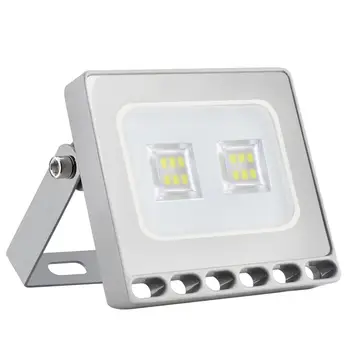 

In Stock Ultra-thin LED Floodlight SMD 2835 AC 220V Cool White Spotlight IP65 Outdoor Lighting IP65 Waterproof Outdoor Lamp
