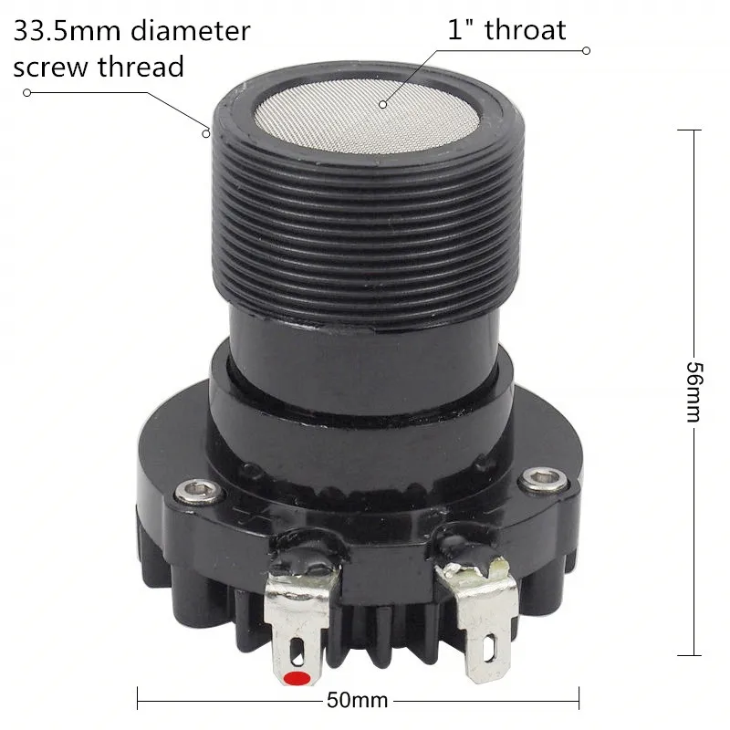 Bobina de Voz Acessórios de Alta Agudos para Estúdio de Cinema em Casa Alto-falante Chifre Tweeter Diafragma 8 Ohm Carro Fidelidade Áudio Profissional 1pc 25mm - Image 5