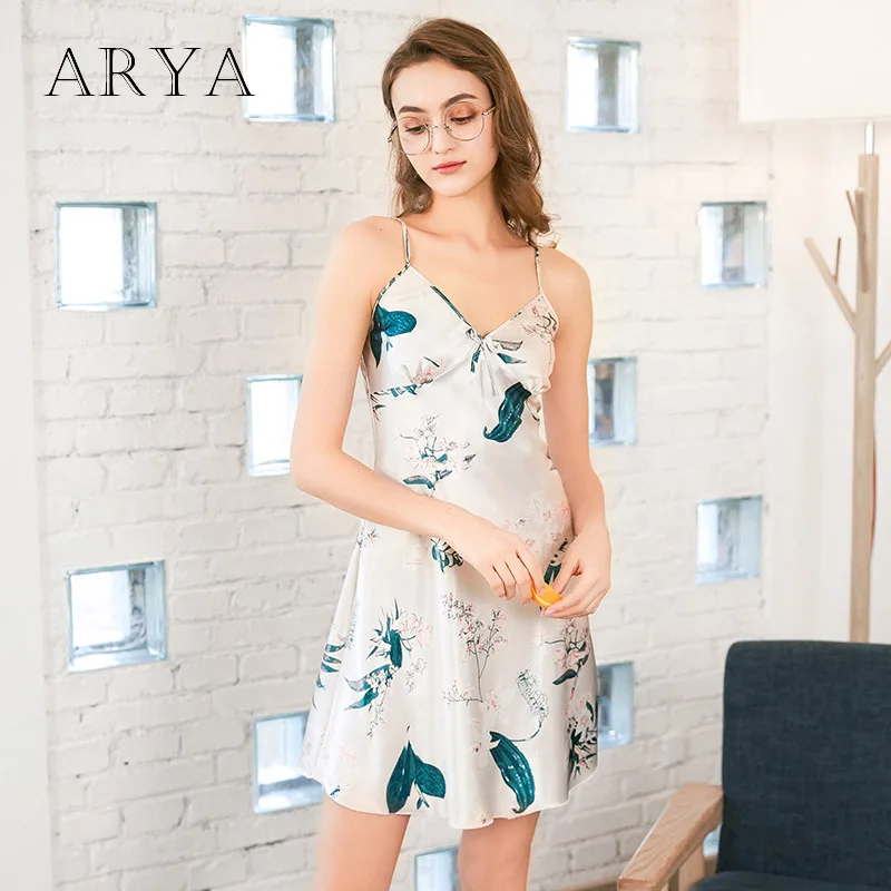 ARYA женская сексуальная пижама, пикантная сорочка пояс ночная рубашка