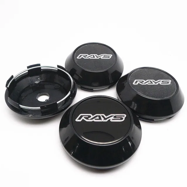 4 stücke 68mm RAYS Nabendeckel Auto Rad Kappe Abdeckung