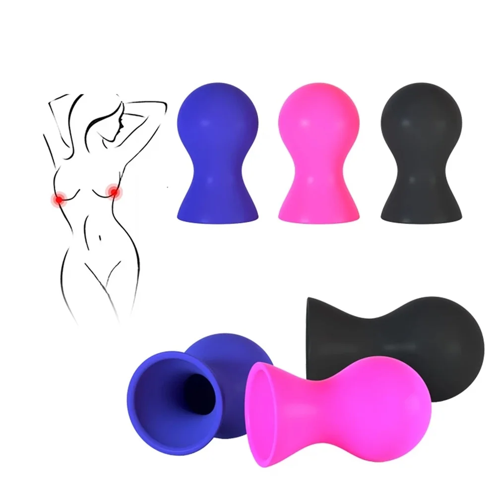 Nipple Sucker Breast Masturbator Enlarger Nipples Stimulation Nipple Pussy Suction Vacuum Pump Erotic Sex Toys for Adult Women
