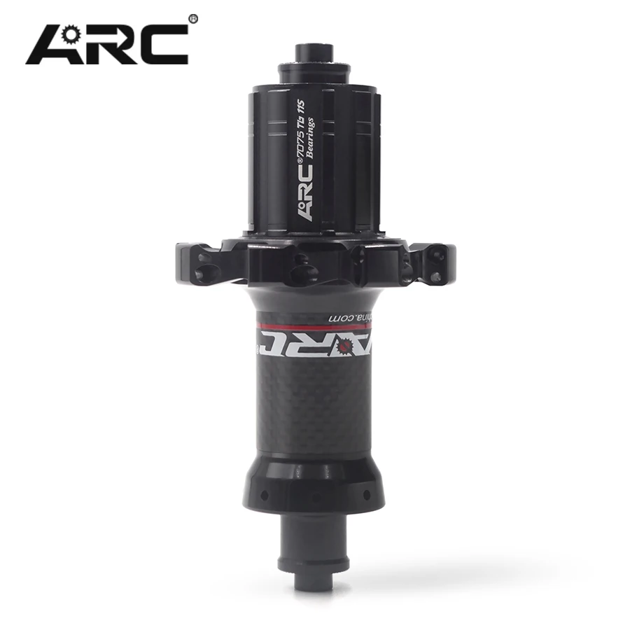 LIGHTWEIGHT 10 11 SPEED CARBON REAR BICYCLE HUBS 24H RIM V BRAKE ROAD