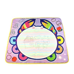 Детское обучающее одеяло для домашних работ с изображением граффити воды, детское волшебное полотно для рисования, сумка, смешанная партия