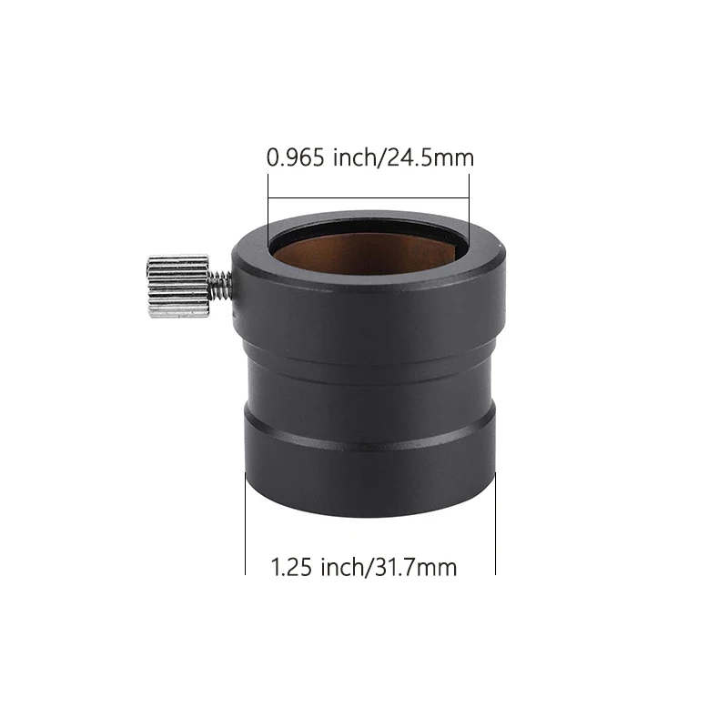StarDikor Telescope Eyepiece Adapter 1.25" to 0.965" / 0.965" to 1.25" / 2" to 1.25" / 1.25" to 2" Mount Adapter 5