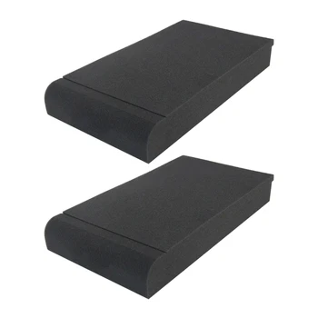 

2pcs High Density Music Producer Isolation Pad Adjustable Angle Accessories Speaker Base Loudspeaker Home Studio Monitor