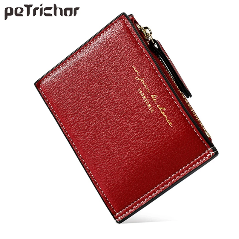 

Women Wallets Synthetic Leather Female Purse Mini Hasp Card Holder Fashion Coin Short Wallets Slim Small Wallet Women Carteras