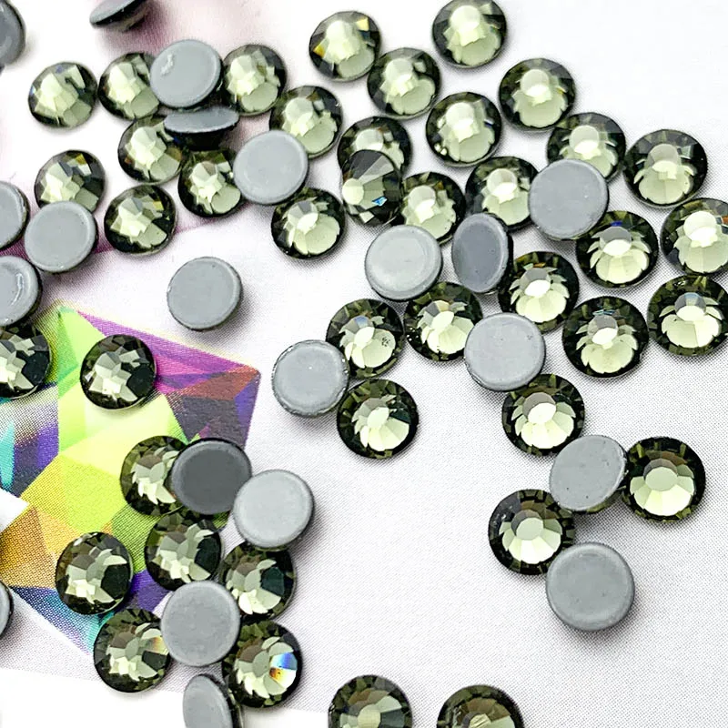 Новый стиль ногтей Стразы 3-5 мм оксид алюминия фиолетовый Стекло стразы